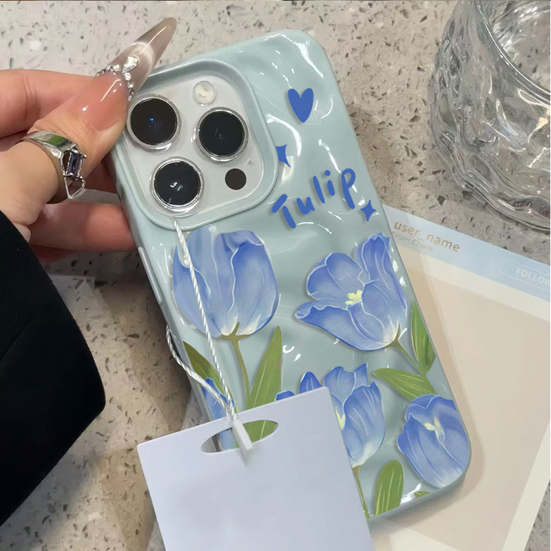 Phone Cases Aesthetic - Capa de Celular Estética com Flor