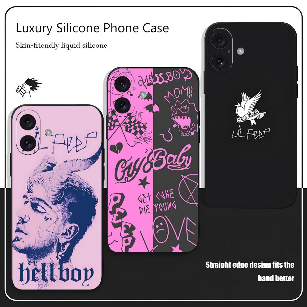 Phone Cases Iphone 17 Pro Max - Capa de Celular L-Lil Peep Famoso