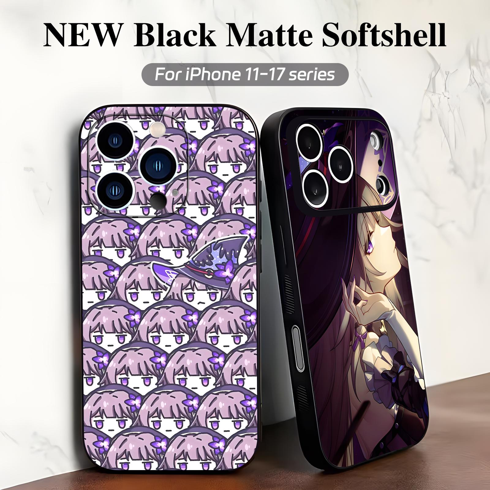 Phone Cases Drop Proof - Capa de Celular Antichoque Macia Preta