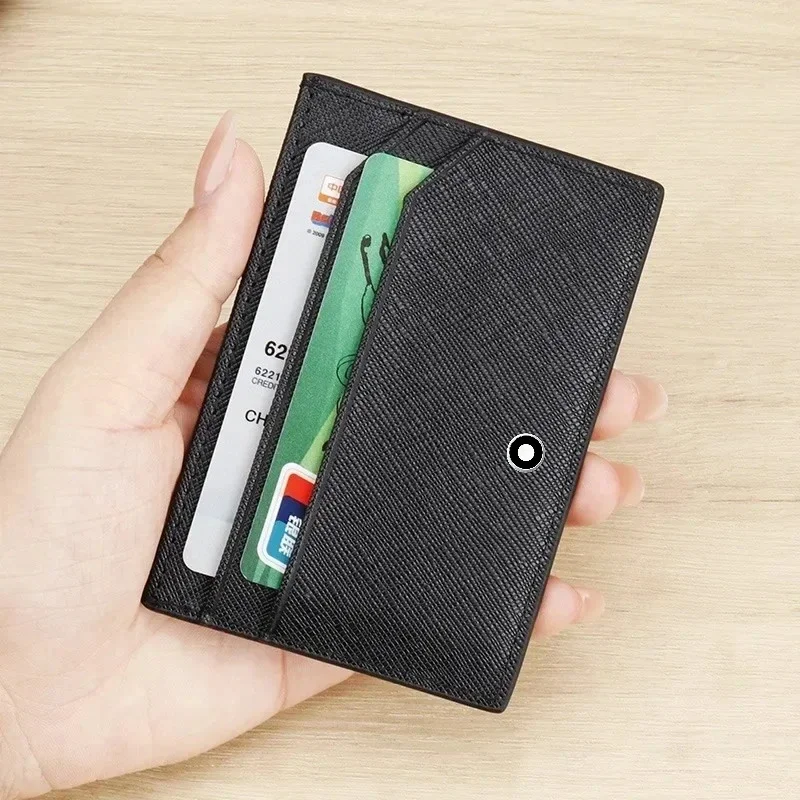 Card Holder Slim Case - Carteira Masculina Fina de Couro PU