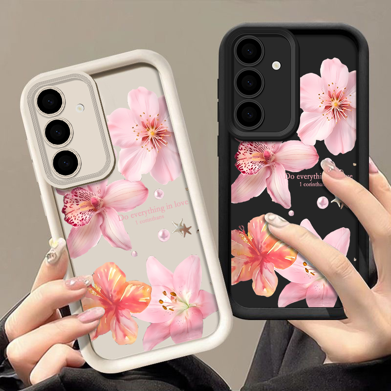 Phone Cases Pink - Capa de Telefone com Flores Rosas
