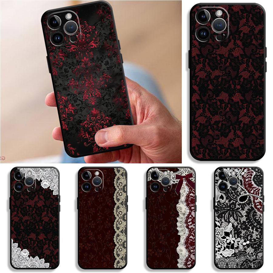 Phone Cases Xr Iphone - Capa de Celular Sexy de Renda