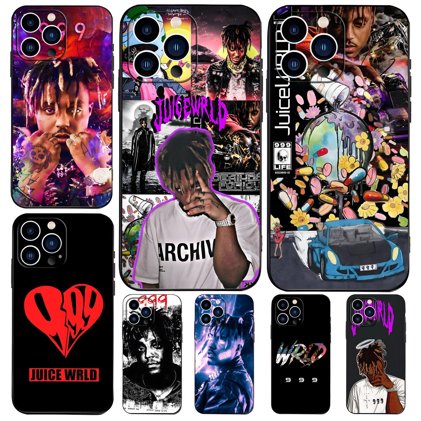 Phone Cases Drop Proof - Capa de Celular Antichoque Macia Preta