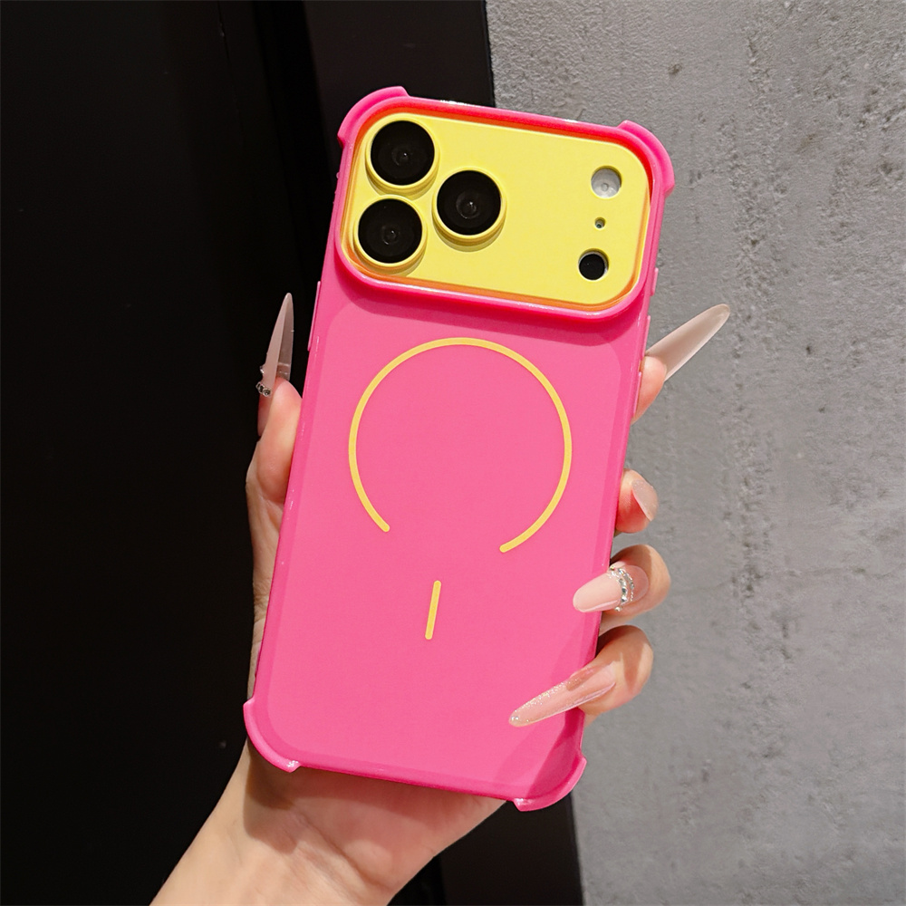 Phone Cases Iphone 17 Pro Max - Capa de Celular Armadura com Cores