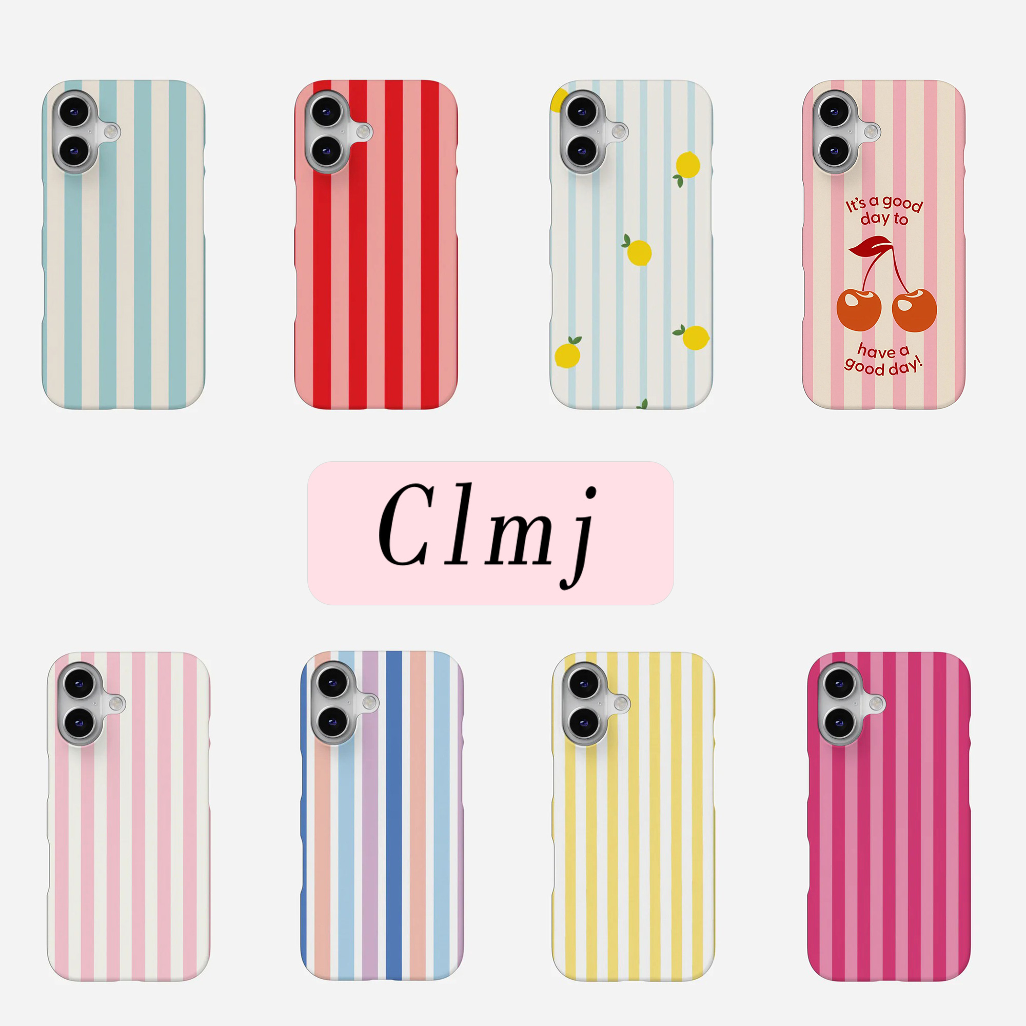 Phone Cases Burga - Capa de Celular Luxuosa Clmj Coreana