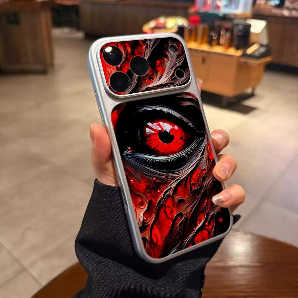 Phone Cases Drop Proof - Capa Antichoque Olho de Demônio Escuro