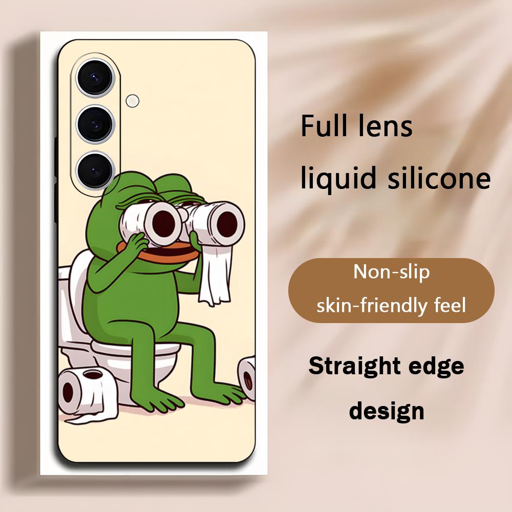 Phone Cases Galaxy S25 - Triste pepe a sapo desenhar legal