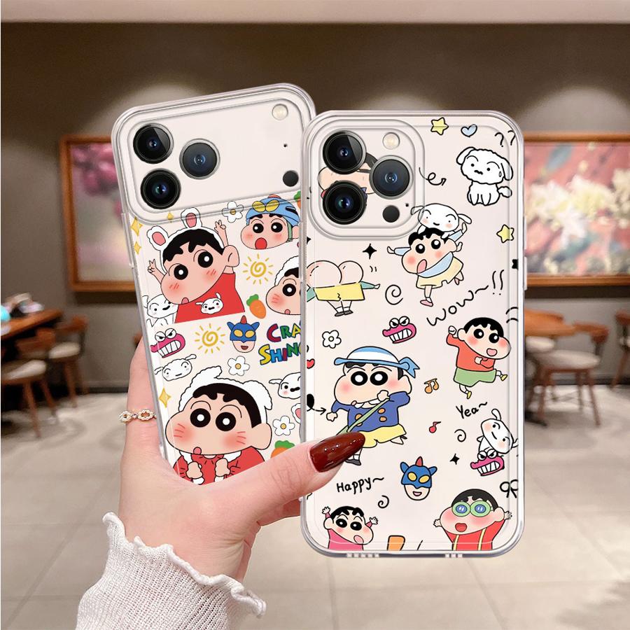 Phone Cases Xr Iphone - Capa de Celular Macia Cra-yons Shin-chans