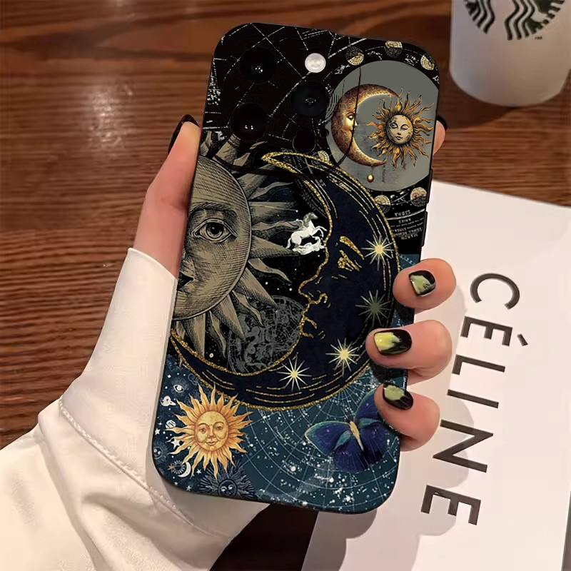 Phone Cases Aesthetic - Capa de Telefone com Estampa Estética