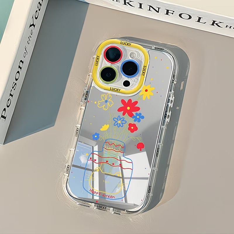 Phone Cases Iphone 17 Pro Max - Capa de Celular Espelhada com Design
