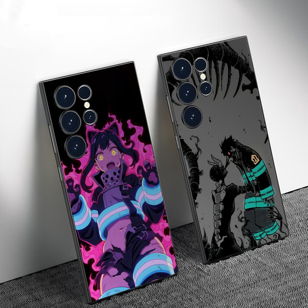 Phone Cases Galaxy S25 - Capa de Telefone Anime F-Fire Force
