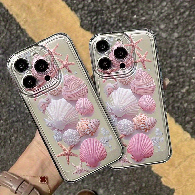 Phone Cases Pink - Capa de Celular Transparente Rosa com