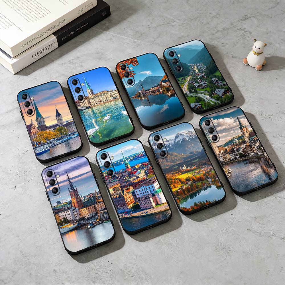 Zurich Phone Cases - Capa de telefone inspirada em Zurique,