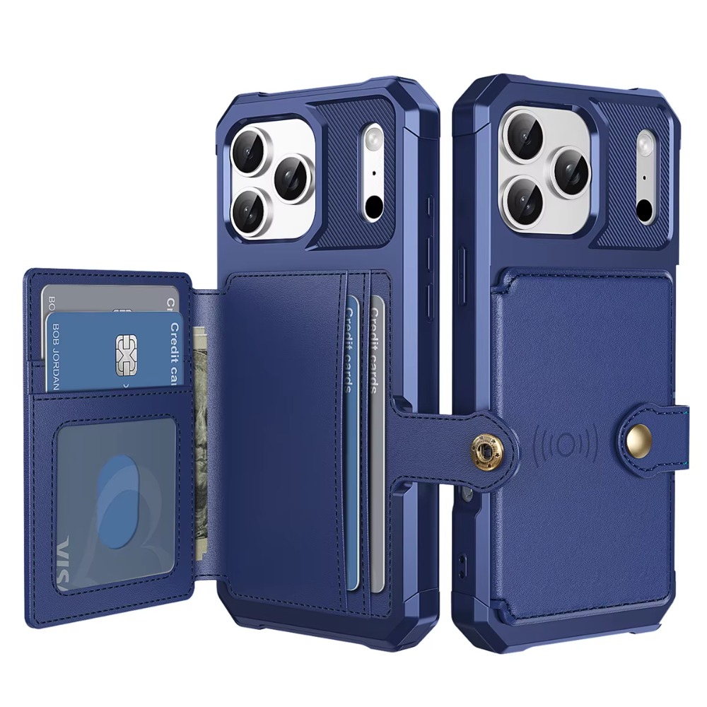 Card Holder Slim Case - Carteira caso de telefone titular do