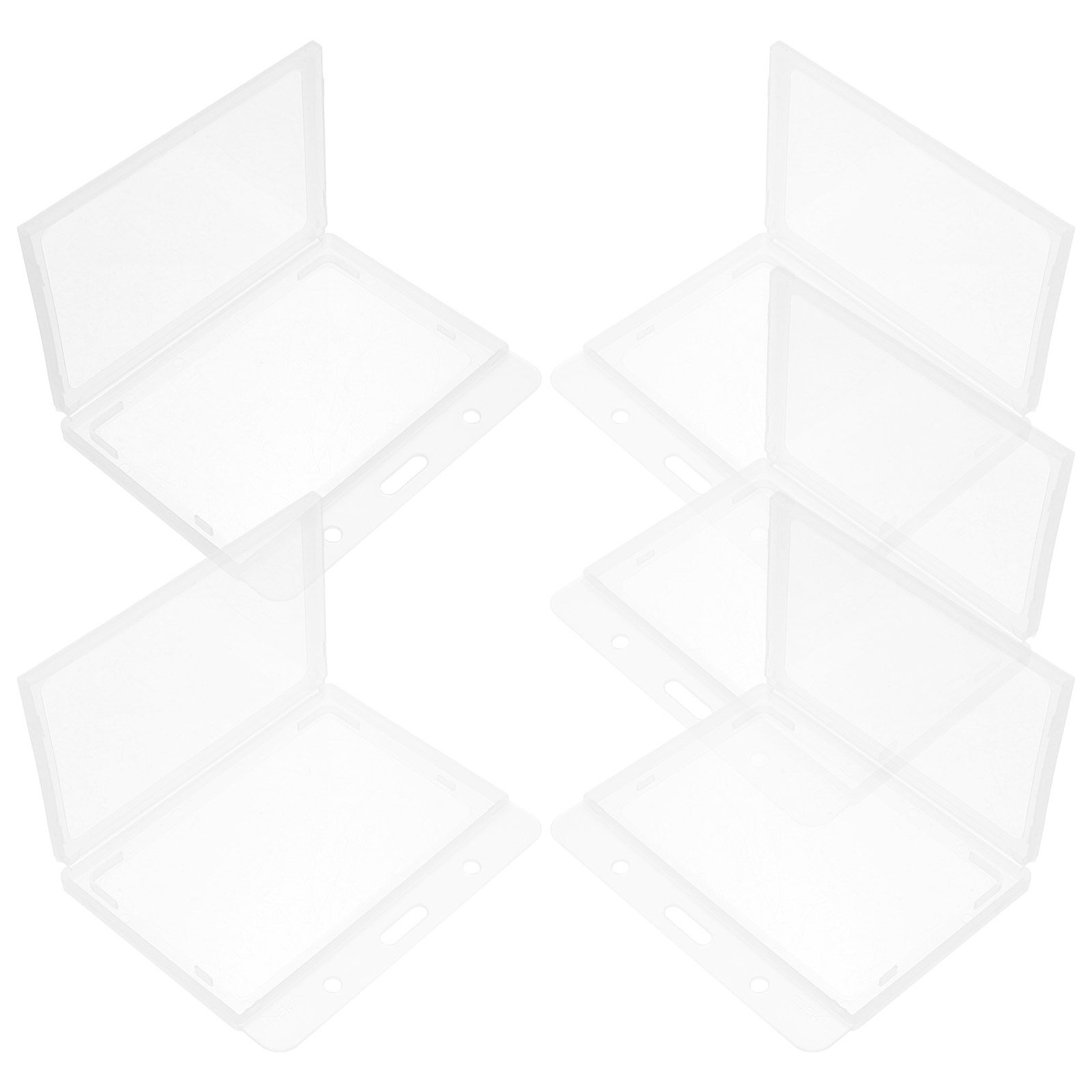 Card Holder Slim Case - Kit com 5 Porta-Crachás Premium de