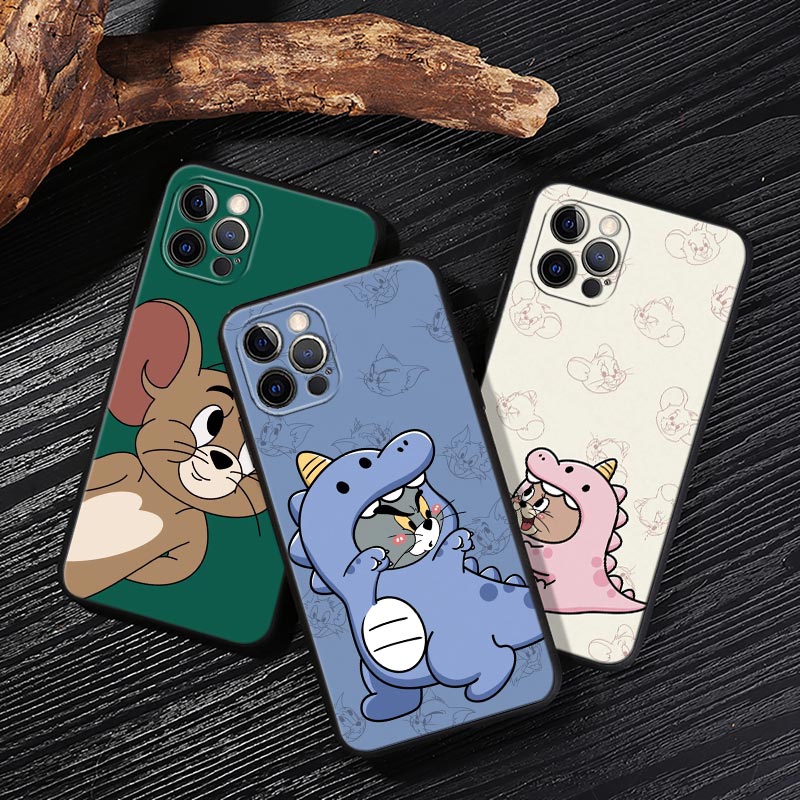 Phone Cases Mous - Capa Traseira Macia J-Jerrys Mouse T-Toms