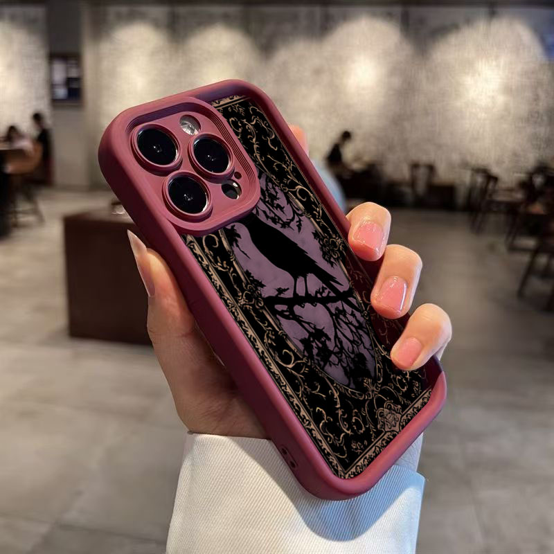 Estético preto corvo padrão vi - Phone Cases Aesthetic avaliação e preço