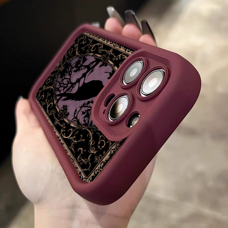 Estético preto corvo padrão vi - Phone Cases Aesthetic avaliação e preço
