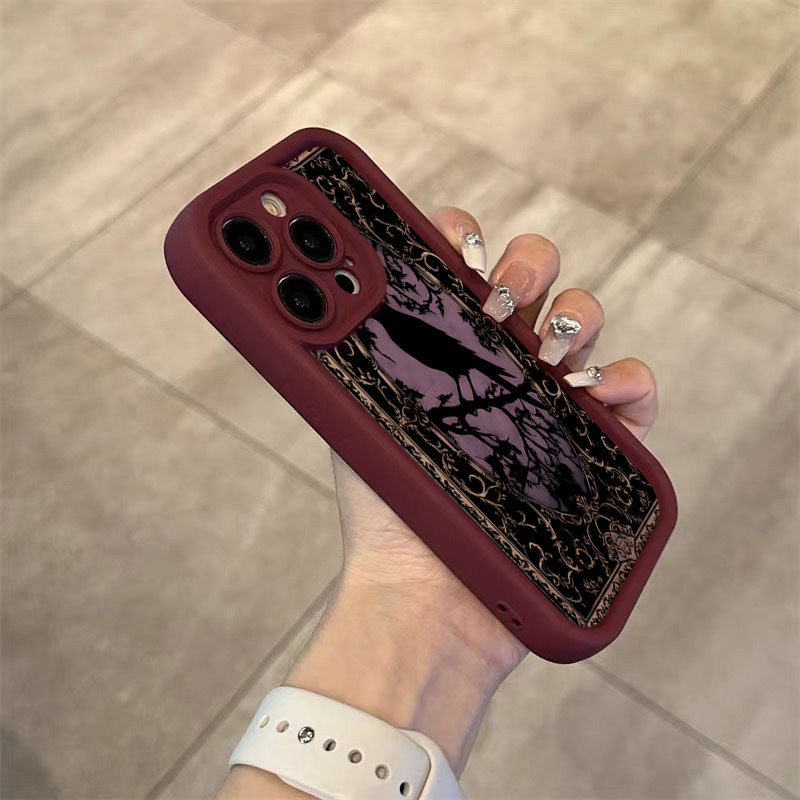 Estético preto corvo padrão vi - Phone Cases Aesthetic avaliação e preço