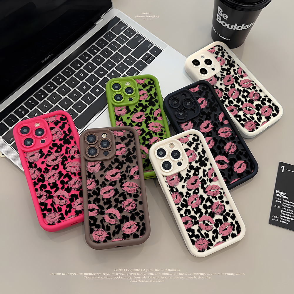 Capa de Silicone Pintada para  - Phone Cases Pink avaliação e preço