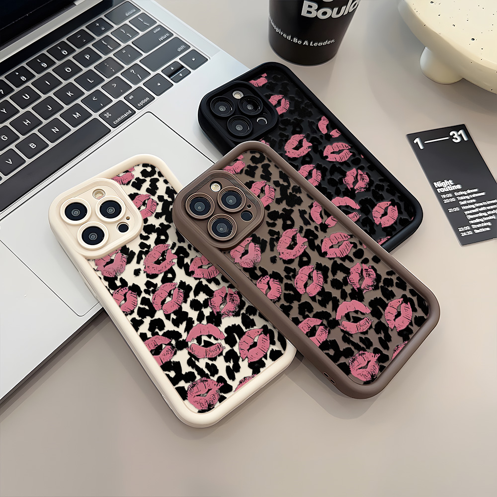 Capa de Silicone Pintada para  - Phone Cases Pink avaliação e preço