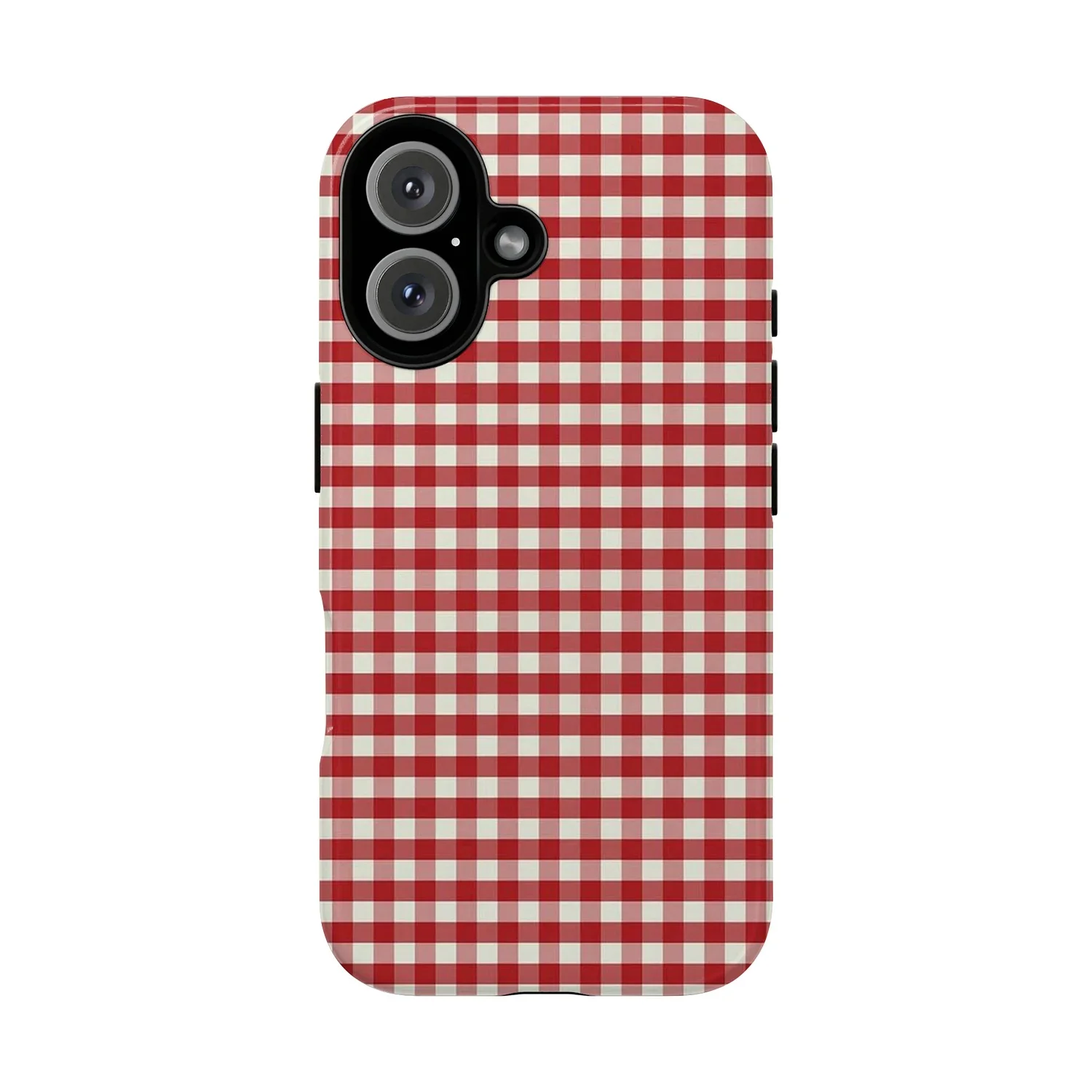 Retro vermelho gingham fosco r - Phone Cases Burga avaliação e preço