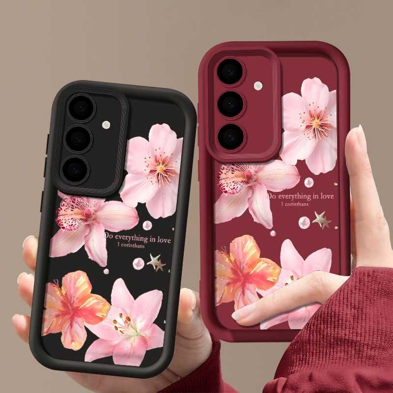 Capa de Telefone com Flores Ro - Phone Cases Pink avaliação e preço