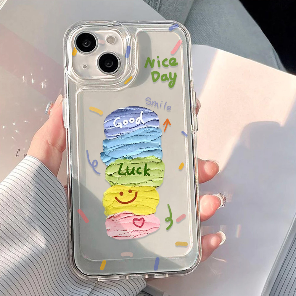 Capa de Celular Colorida para  - Phone Cases Aesthetic avaliação e preço