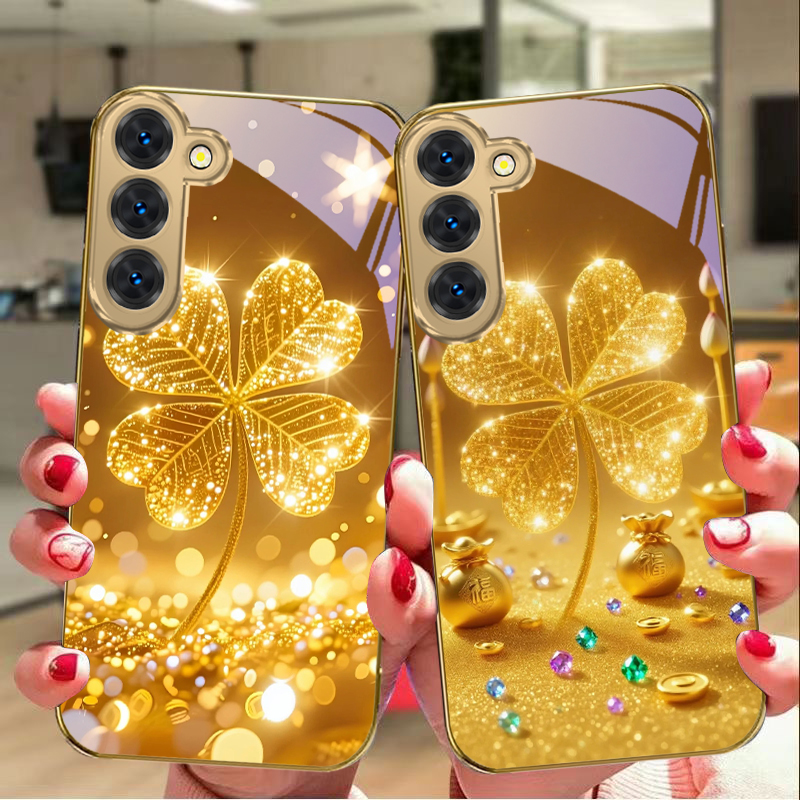 Capa de celular de vidro doura - Phone Cases Galaxy S25 avaliação e preço