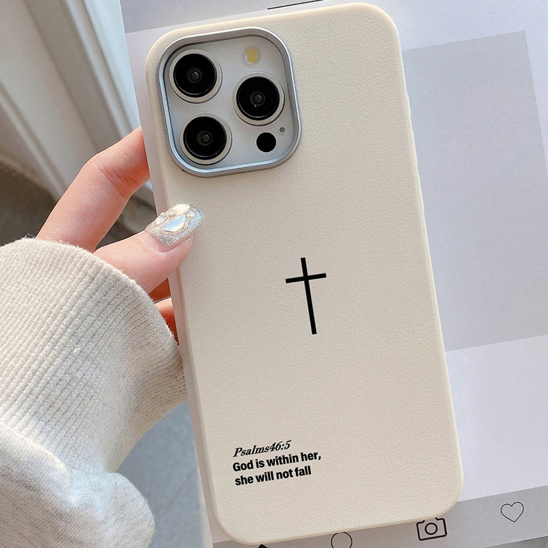Salmas 46:5 cruz cristã elegan - Phone Cases Jesus avaliação e preço