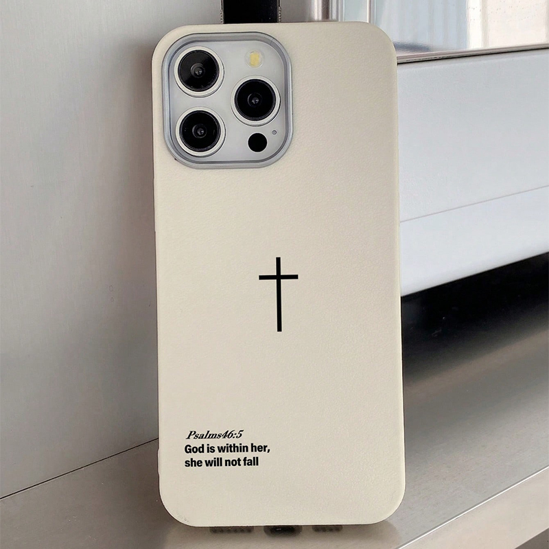Salmas 46:5 cruz cristã elegan - Phone Cases Jesus avaliação e preço