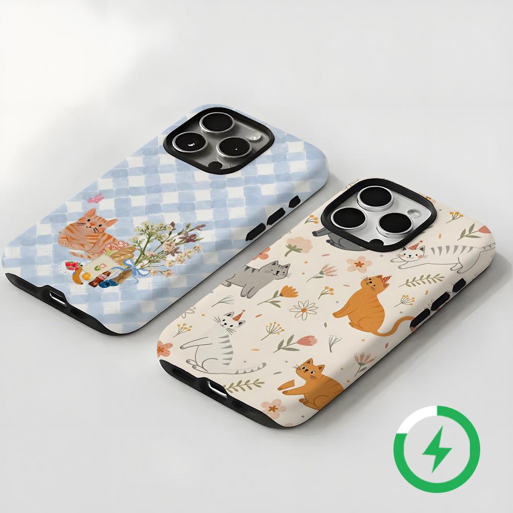 Gatos e cães bonitos caso de t - Phone Cases Mous avaliação e preço