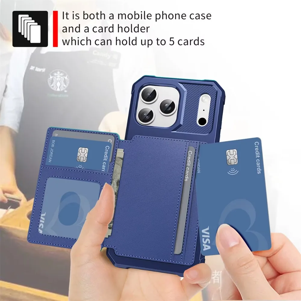 Carteira caso de telefone titu - Card Holder Slim Case avaliação e preço