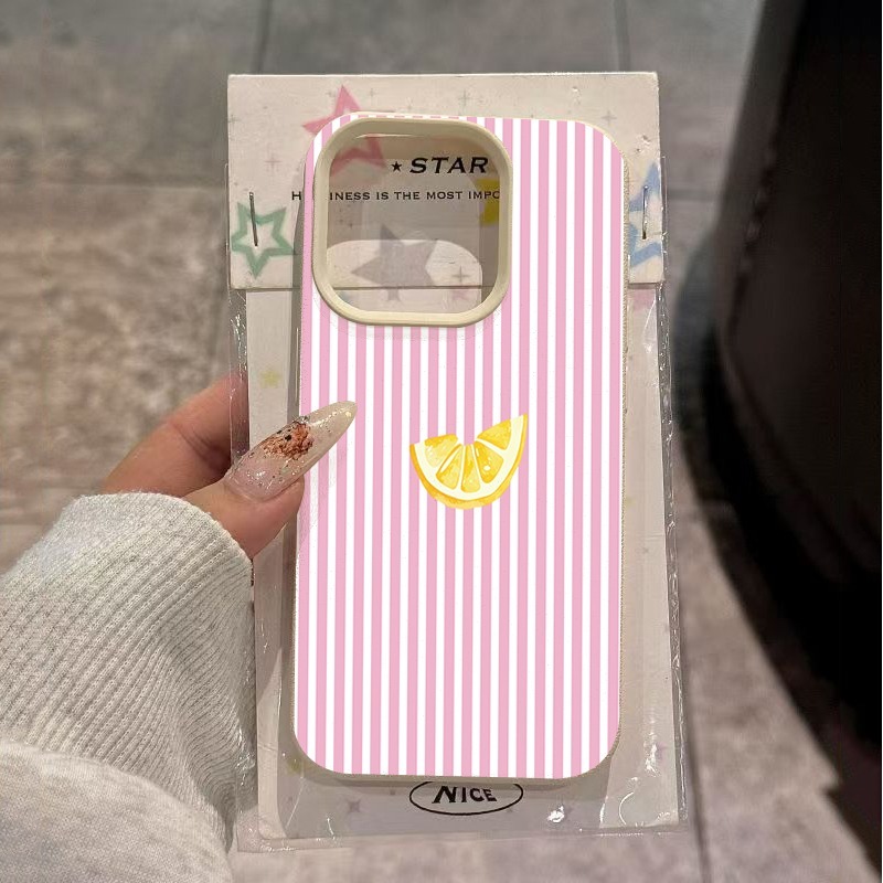 Capa de Telefone com Listras L - Phone Cases Pink avaliação e preço