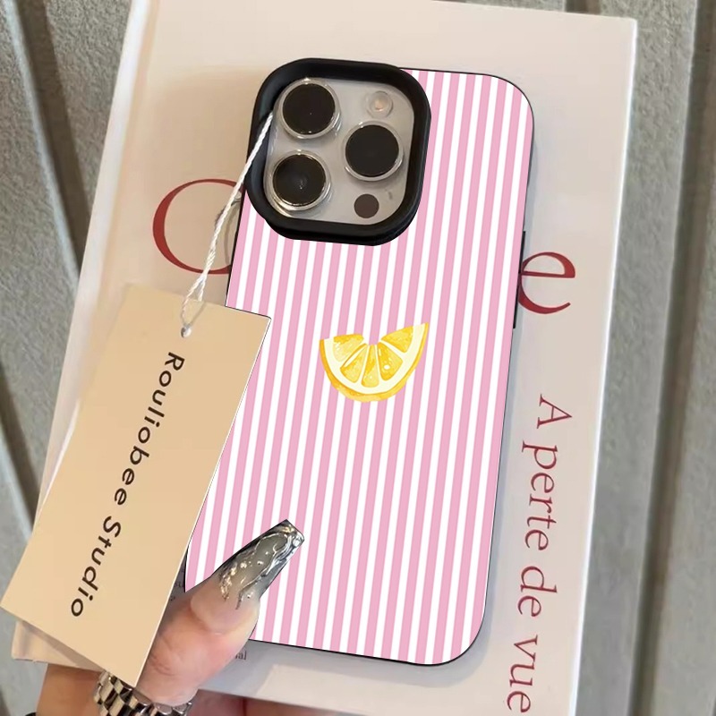 Capa de Telefone com Listras L - Phone Cases Pink avaliação e preço