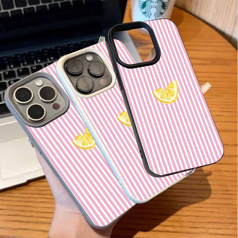 Capa de Telefone com Listras L - Phone Cases Pink avaliação e preço