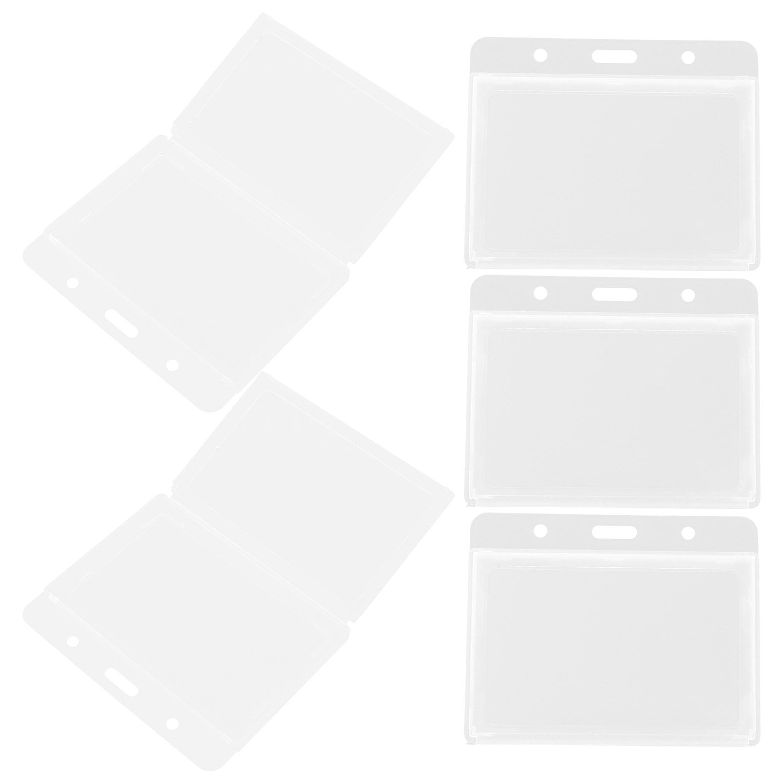 Kit com 5 Porta-Crachás Premiu - Card Holder Slim Case avaliação e preço