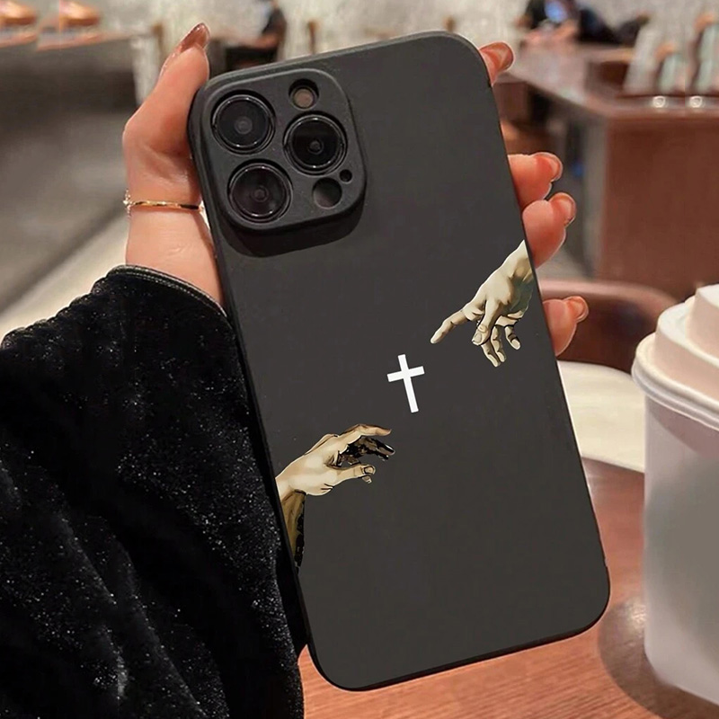Jesus cruz pintado caso de tel - Phone Cases Jesus avaliação e preço