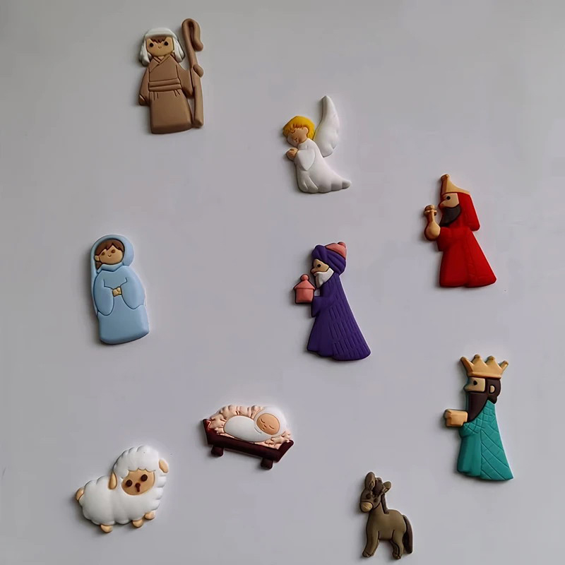 9 pçs/set Jesus Ímãs de Frigo  - Phone Cases Jesus avaliação e preço