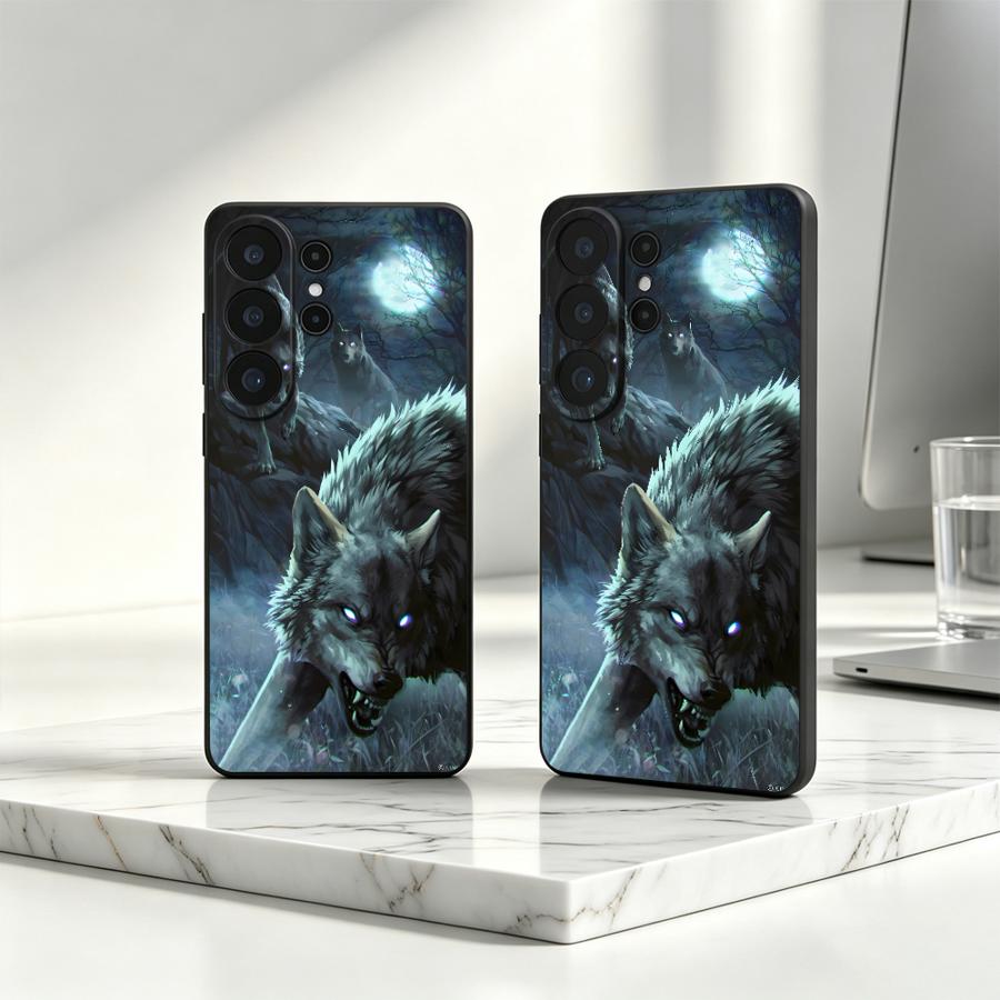 Capa Wolf Pack Under Moon para - Phone Cases Under $20 avaliação e preço