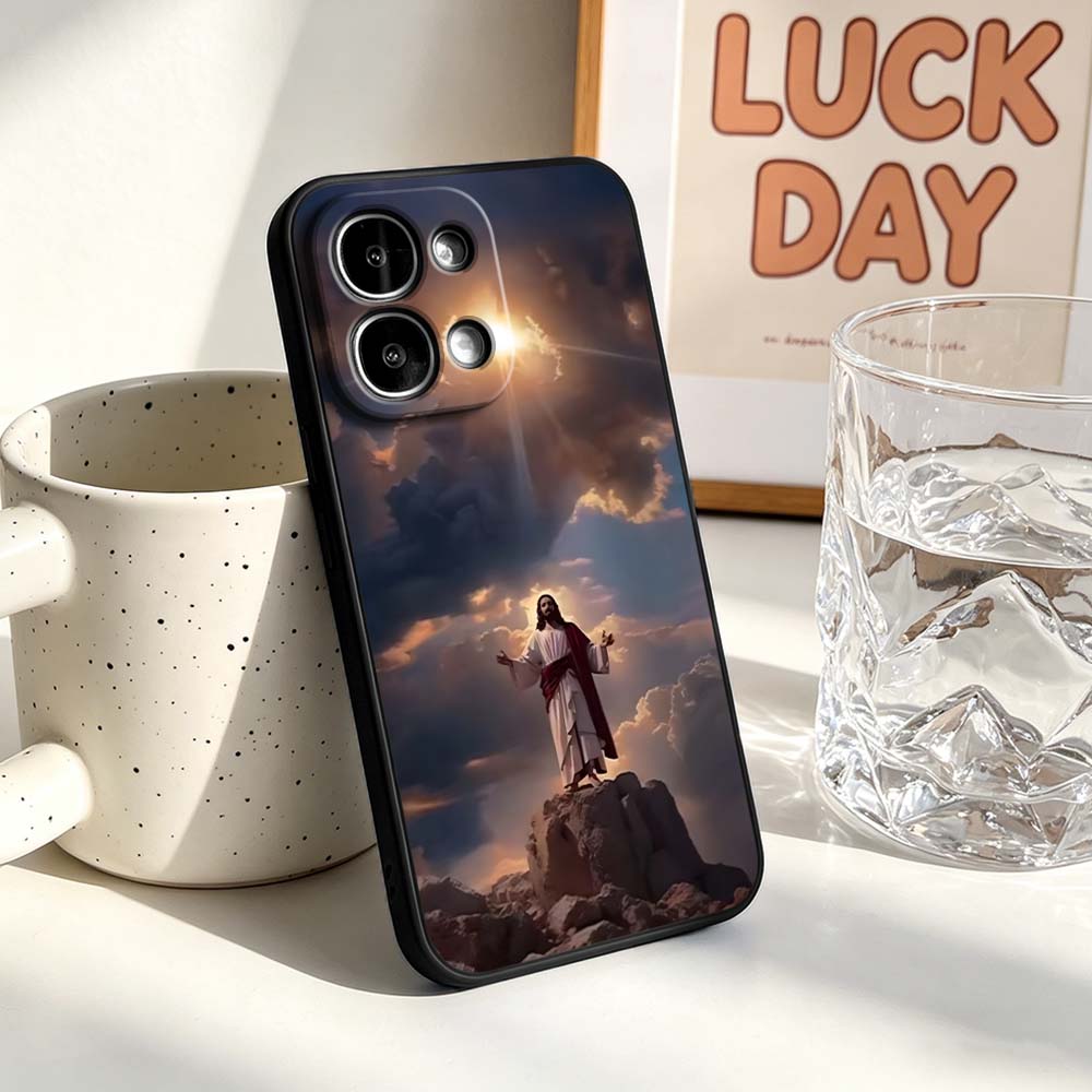 Capa de Telefone Preta com Pad - Phone Cases Jesus avaliação e preço