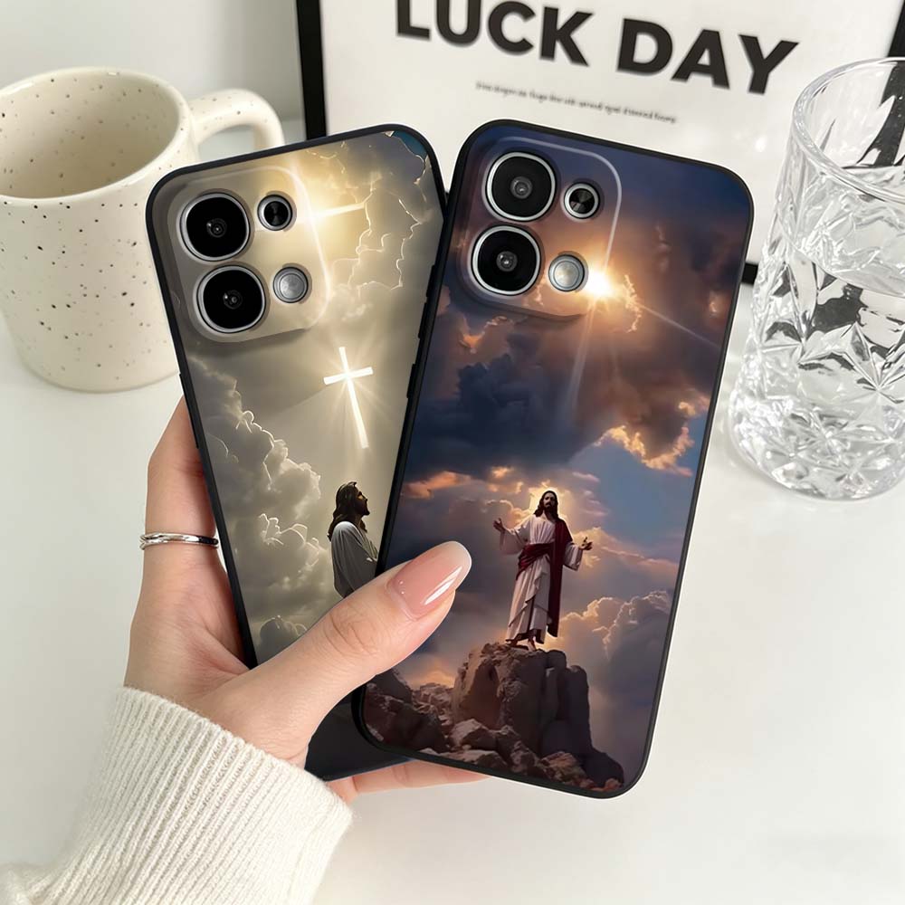 Capa de Telefone Preta com Pad - Phone Cases Jesus avaliação e preço