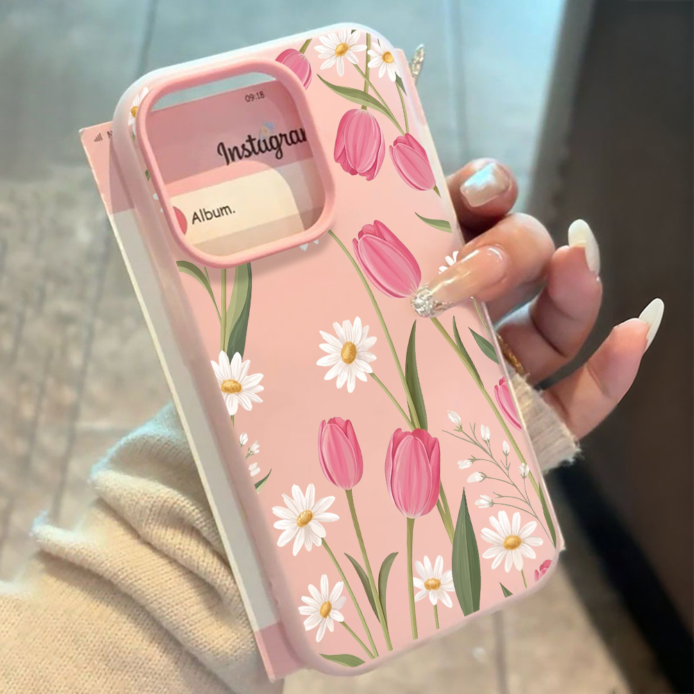 Capa de Telefone em Material J - Phone Cases Pink avaliação e preço