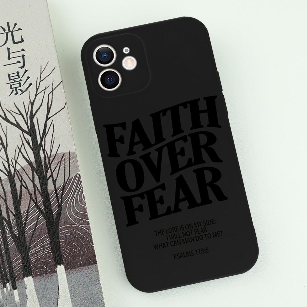 Alta qualidade fé sobre o medo - Phone Cases Jesus avaliação e preço