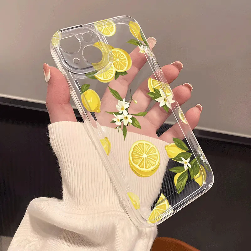 Verão fruta limão flor clara c - Phone Cases Galaxy S25 avaliação e preço